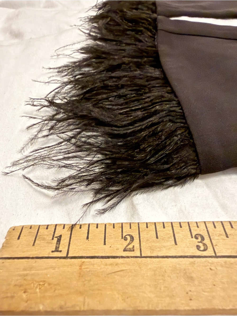 Cato Black Feather-Hem Cropped Pants - Picture 2 of 10